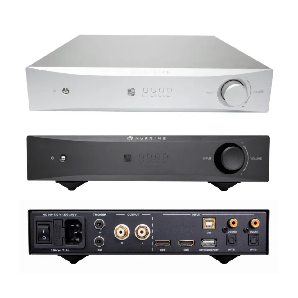 NuPrime DAC-8 DAC DSD zwart