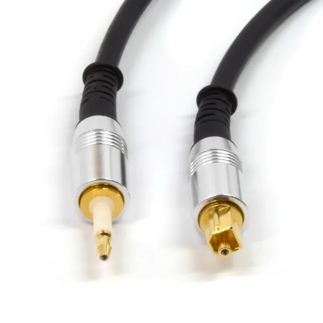 Benchmark optische kabel TOSLINK MiniPlug 2 m