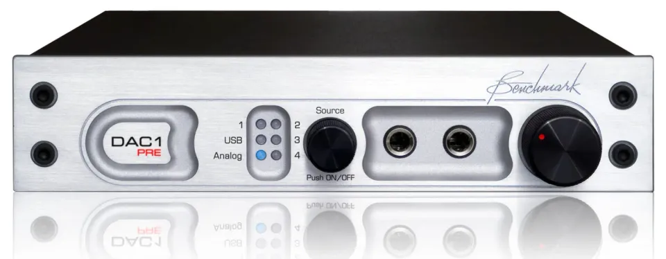 Benchmark DAC1 PRE dac zilver met usb en hoofdtelefoonversterker