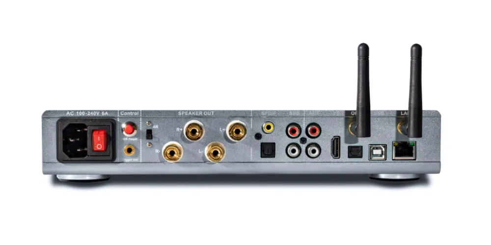 NuPrime Omnia A300 streaming versterker 2x150W wifi