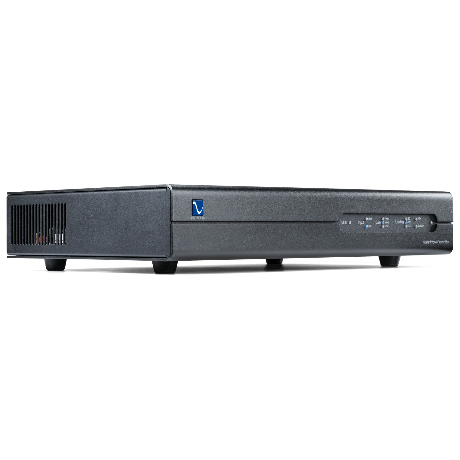 PS Audio Stellar Phono Preamplifier phono-voorversterker zwart