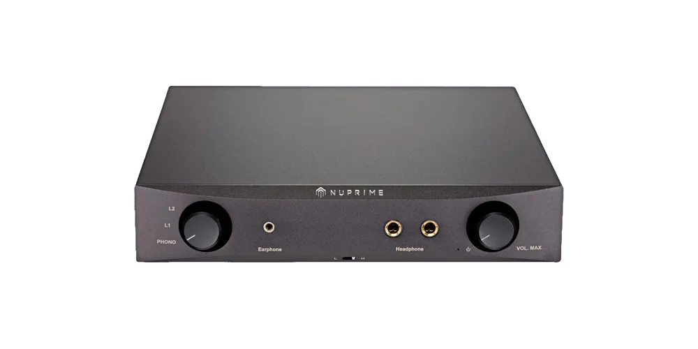 NuPrime HPA-9 hoofdtelefoonversterker phono