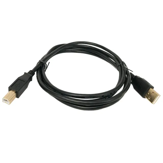 Benchmark Audio USB-kabel A-B 1,8 m verguld