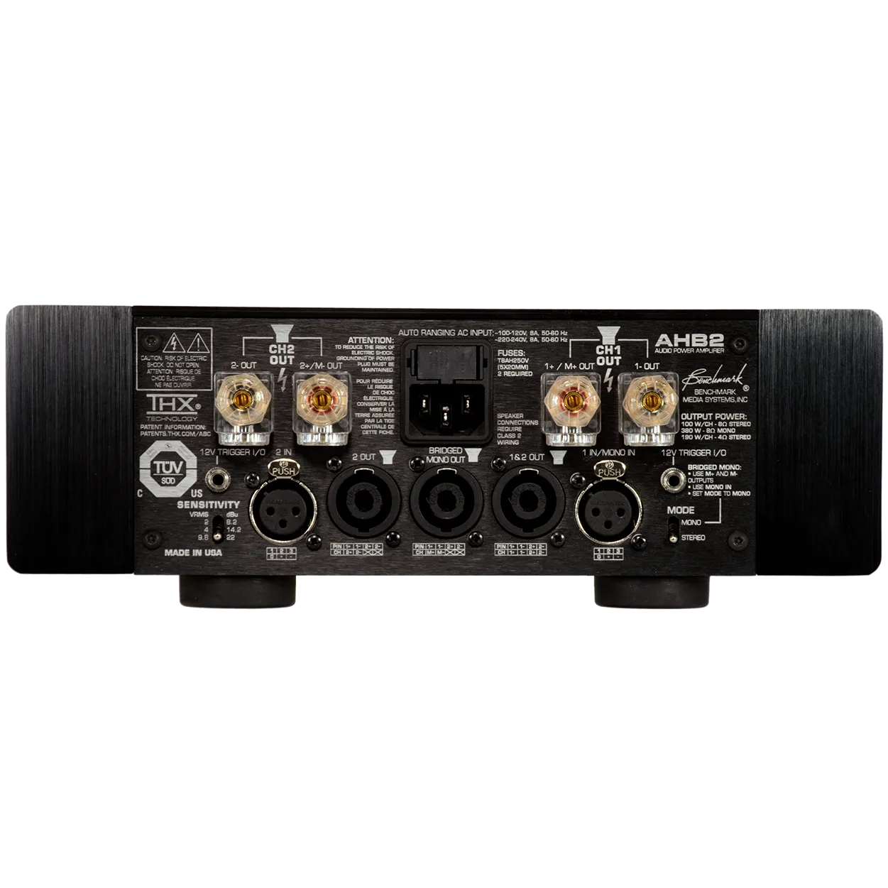 Benchmark Audio AHB2 NL4-XLR4 hoofdtelefoonadapter 0,9 m