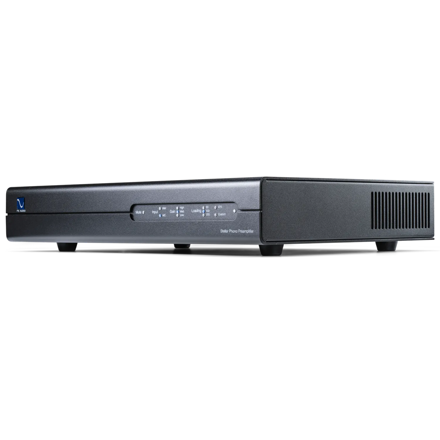 PS Audio Stellar Phono Preamplifier phono-voorversterker zwart