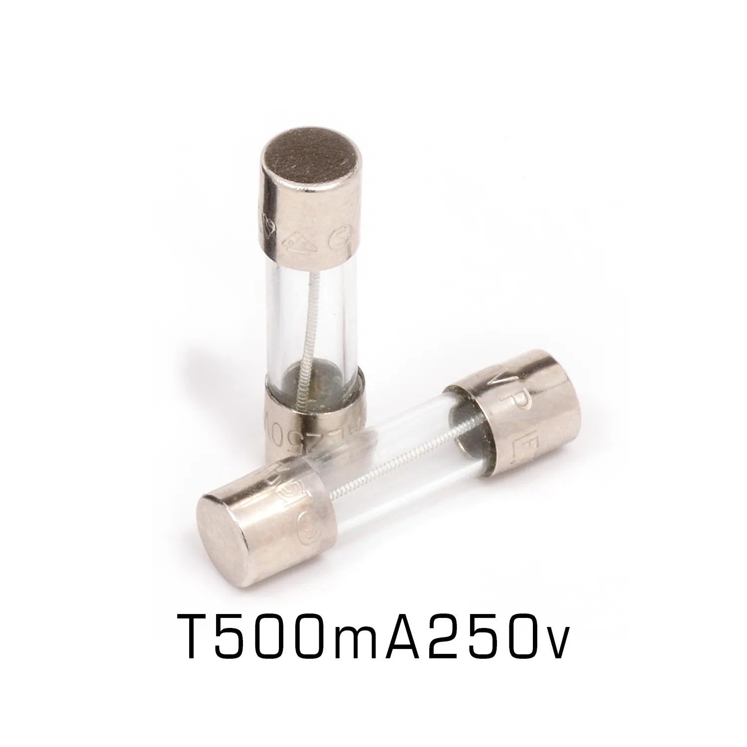 Benchmark T500mA zekering traag 250V glas