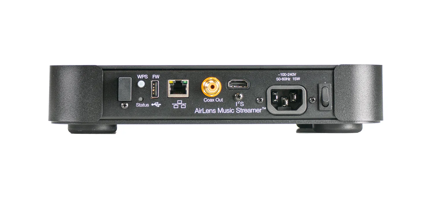 PS Audio AirLens streamer zwart galvanisch geisoleerd