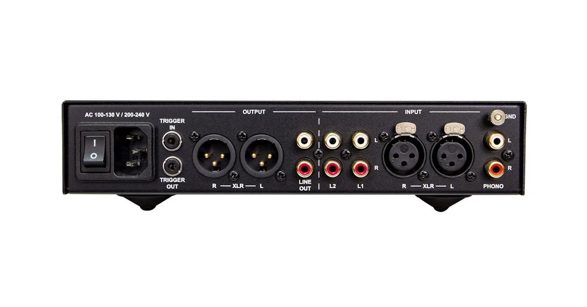 NuPrime PRA-9X voorversterker gebalanceerd phono