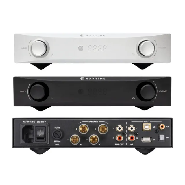 NuPrime IDA-9 geintegreerde versterker 200 watt DAC