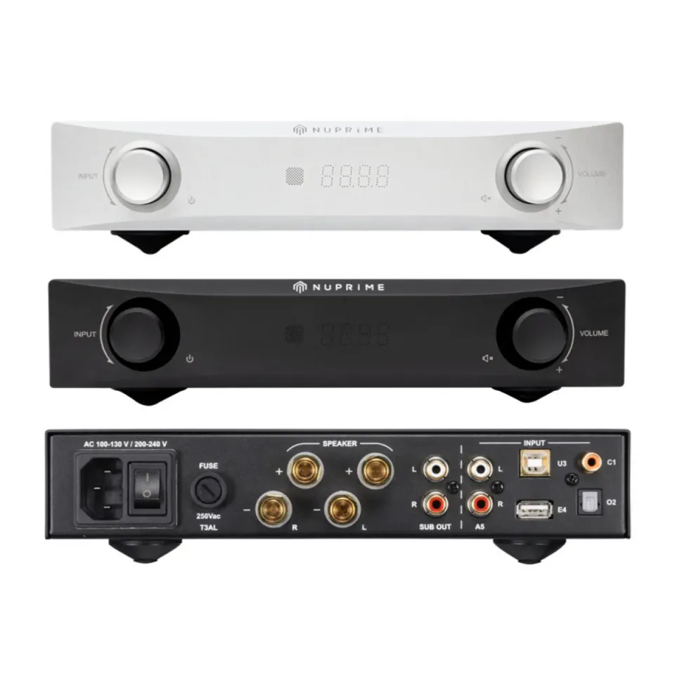 NuPrime IDA-9 geintegreerde versterker 200 watt DAC