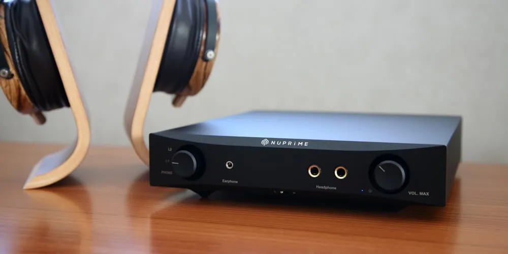 NuPrime HPA-9 hoofdtelefoonversterker phono
