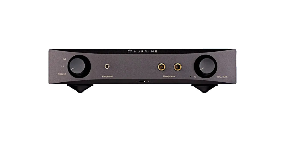 NuPrime HPA-9 hoofdtelefoonversterker phono