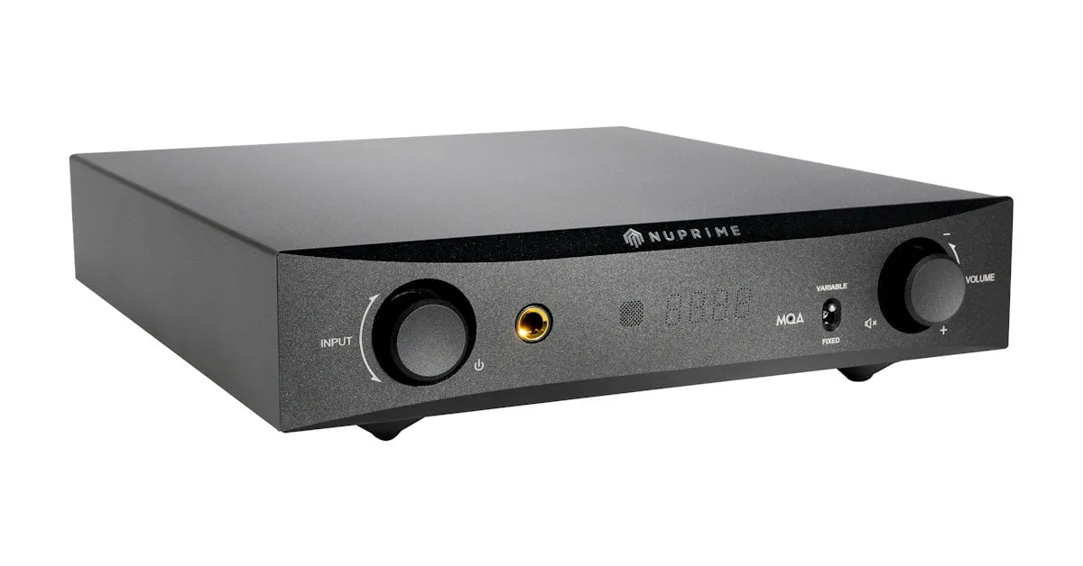 NuPrime DAC-9X DAC voorversterker MQA
