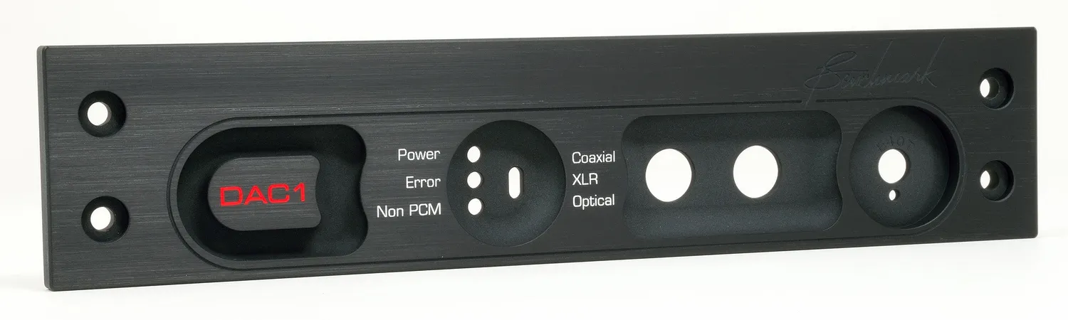 Benchmark DAC3 HGC frontpaneel standaard zilver