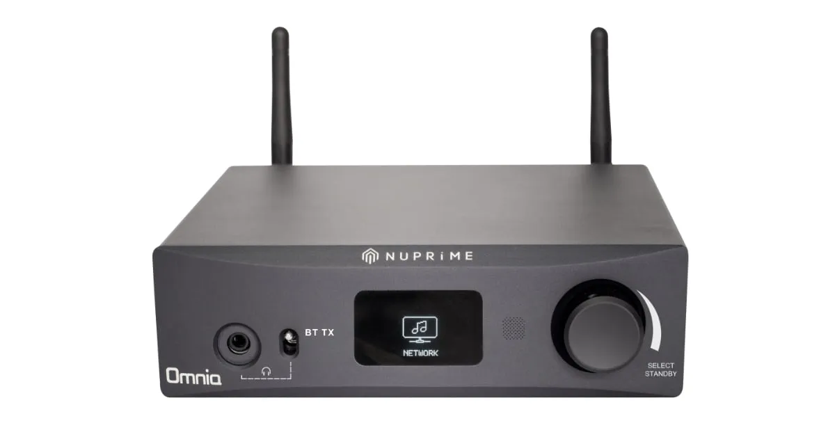NuPrime Omnia WR-2 streamer hdmi arc