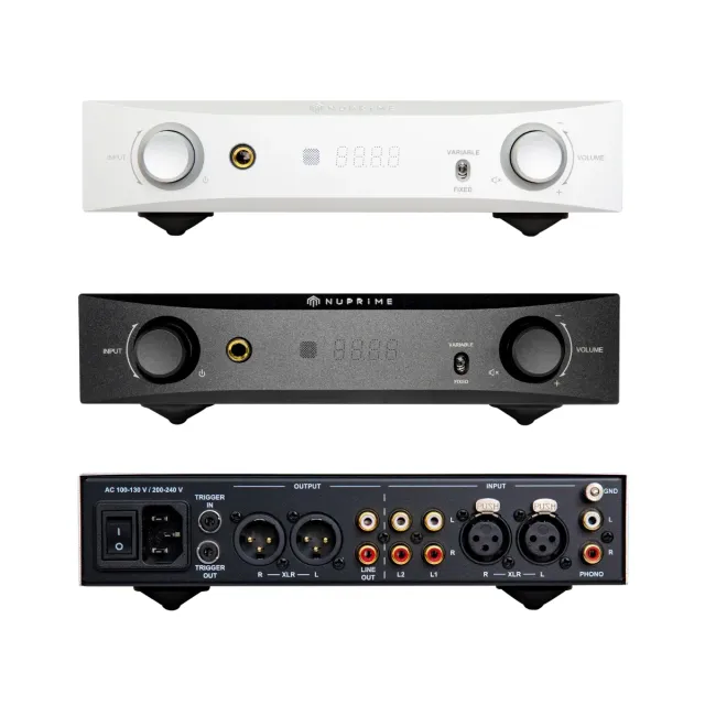 NuPrime PRA-9X voorversterker gebalanceerd phono