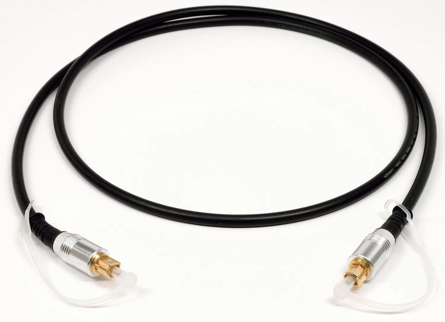Benchmark TOSLINK-kabel 1 m metaal optisch