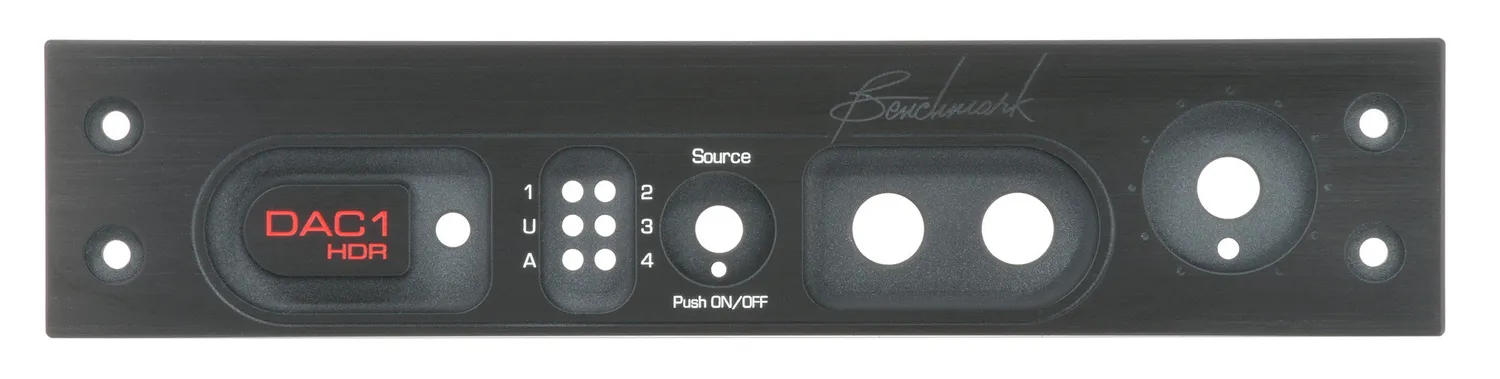 Benchmark DAC3 HGC frontpaneel standaard zilver