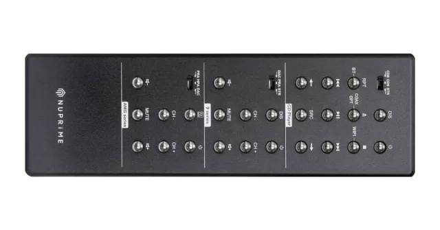 NuPrime System Remote afstandsbediening voor versterker