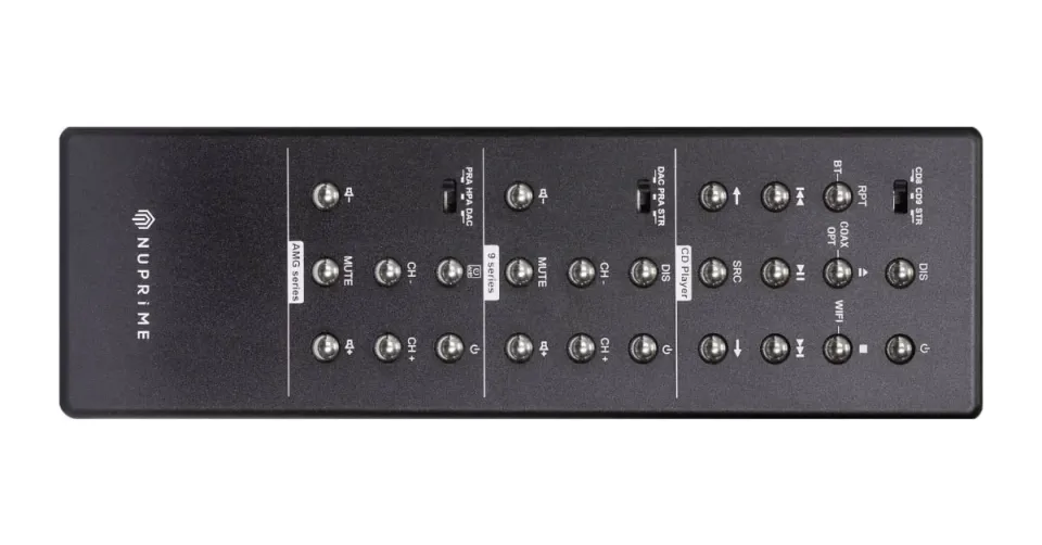 NuPrime System Remote afstandsbediening voor versterker