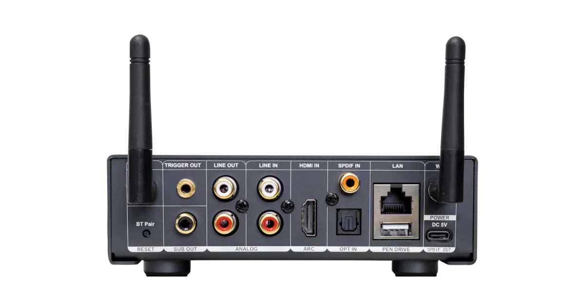 NuPrime Omnia WR-2 streamer hdmi arc