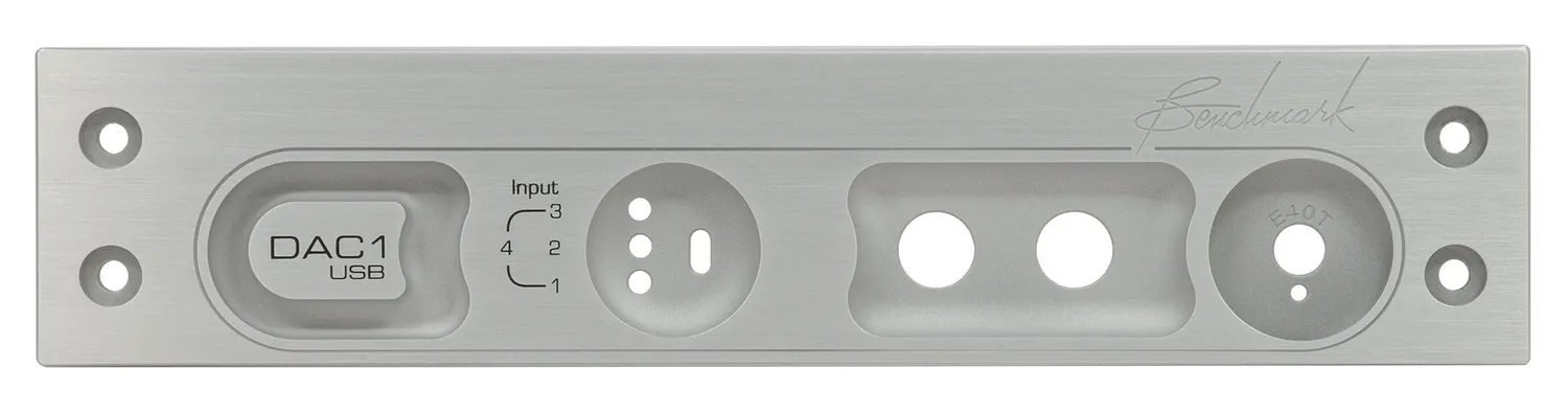 Benchmark DAC3 HGC frontpaneel standaard zilver