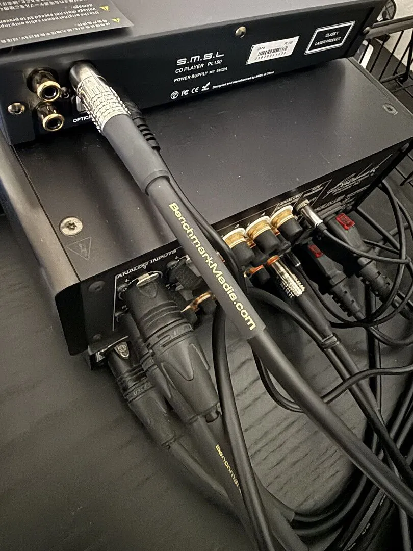 Benchmark Studio&Stage RCA-RCA coaxkabel 3 ft 75 ohm per stuk