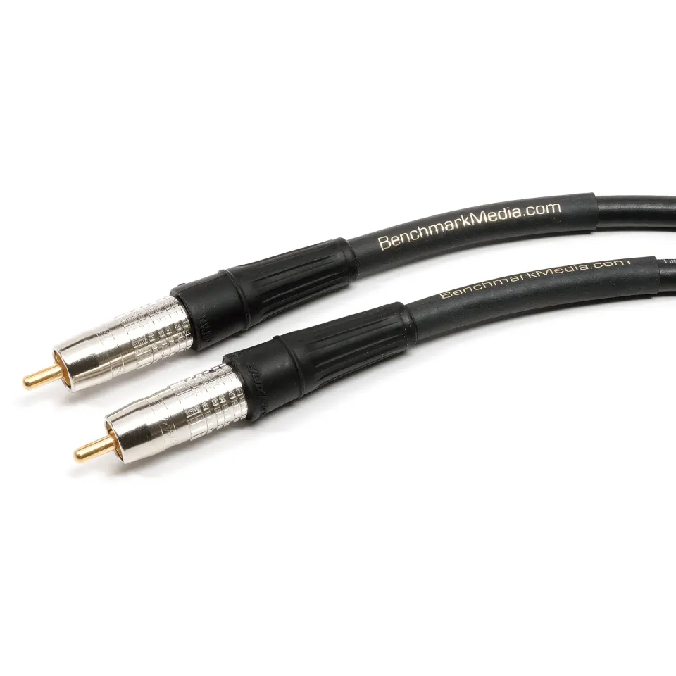 Benchmark Studio&Stage RCA-RCA coaxkabel 3 ft 75 ohm per stuk