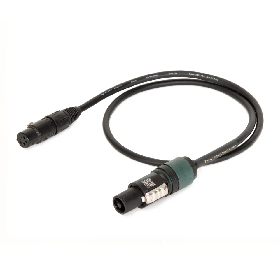 Benchmark Audio AHB2 NL4-XLR4 hoofdtelefoonadapter 0,9 m