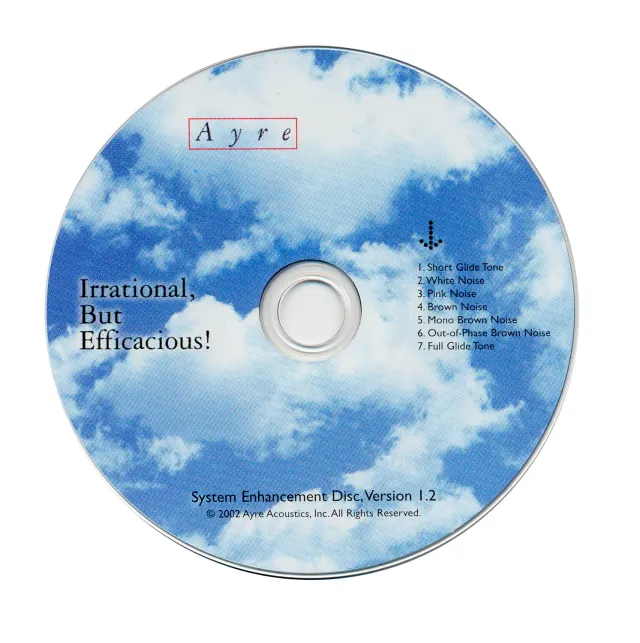 Ayre IBE Disc test-cd systeemverbetering