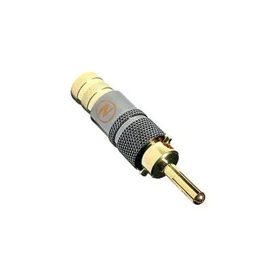 Benchmark Audio Locking Banana banaanplug per stuk verguld