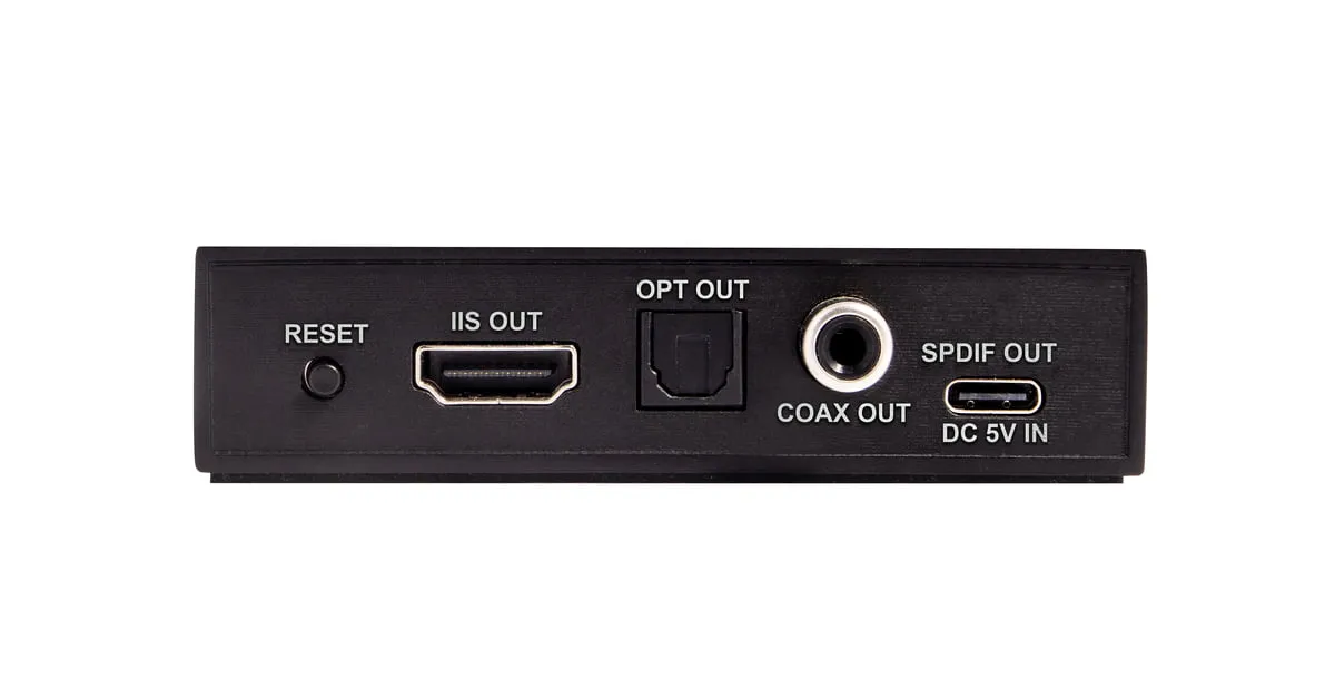 NuPrime Omnia Stream Mini streamer zwart 24-bit