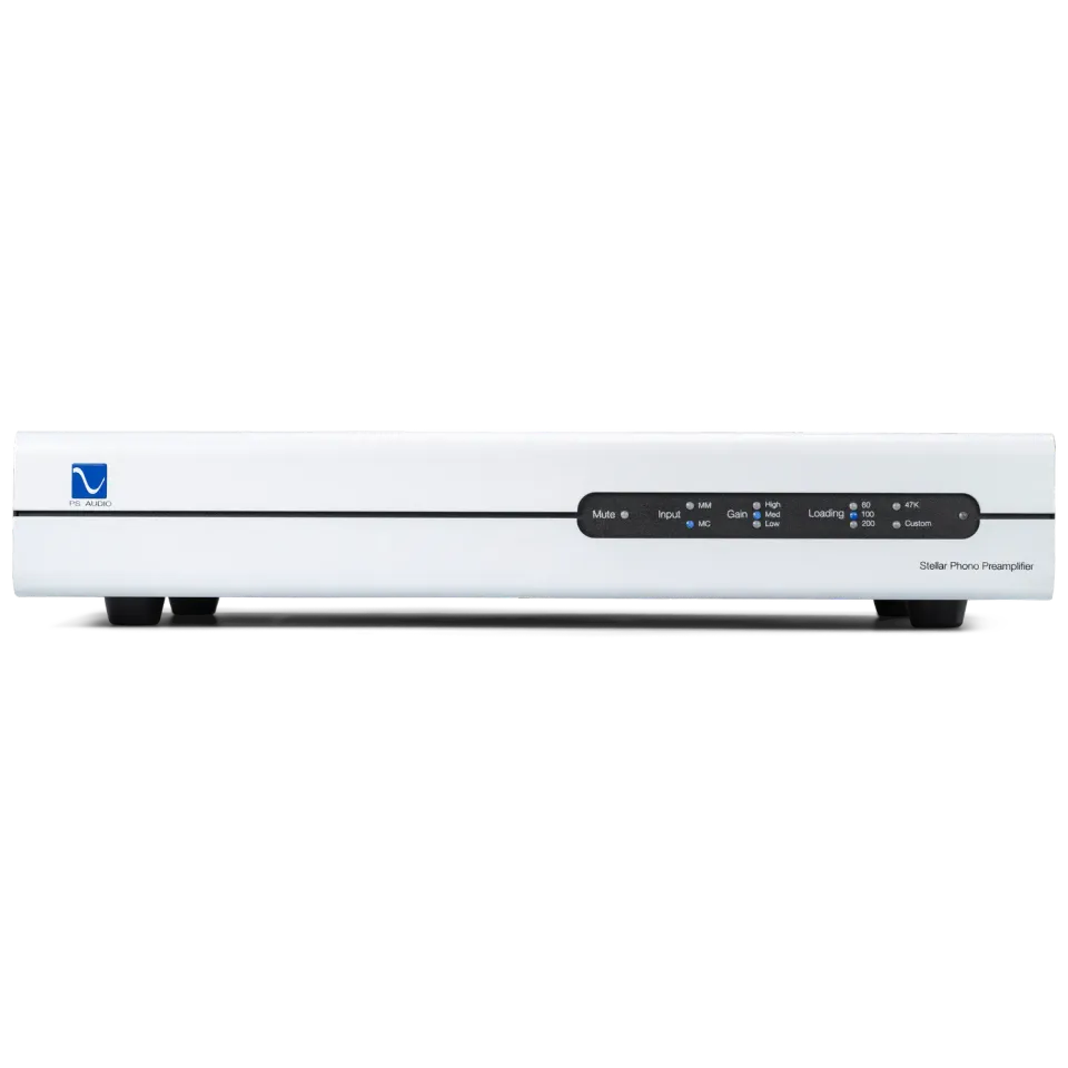 PS Audio Stellar Phono Preamplifier phono-voorversterker zwart