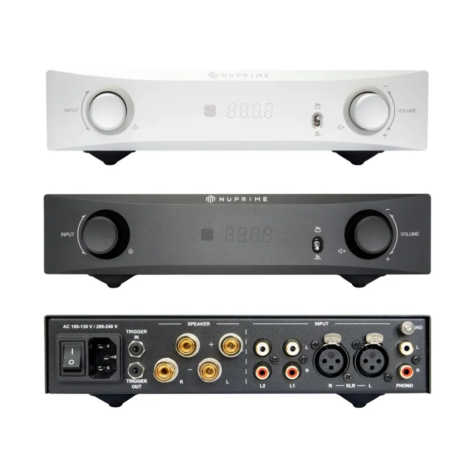NuPrime IA-9XG versterker MM phono buisklank