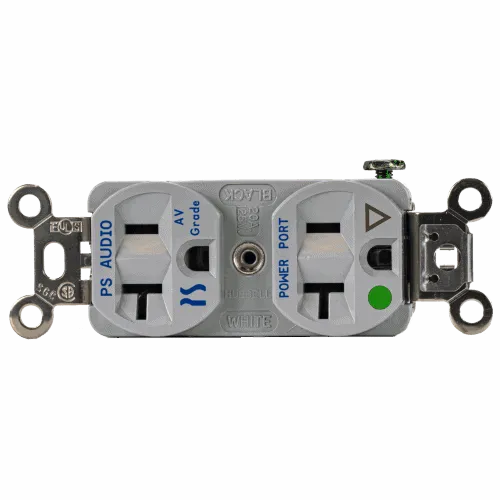 PS Audio PowerPort Classic wandcontactdoos single nikkel