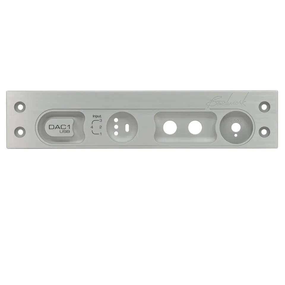 Benchmark DAC3 HGC frontpaneel standaard zilver