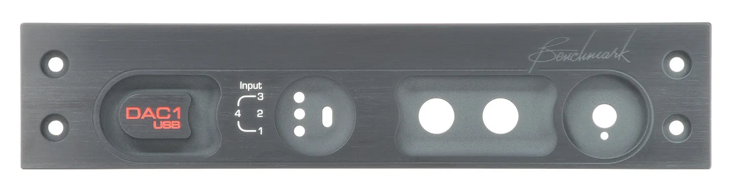 Benchmark DAC3 HGC frontpaneel standaard zilver