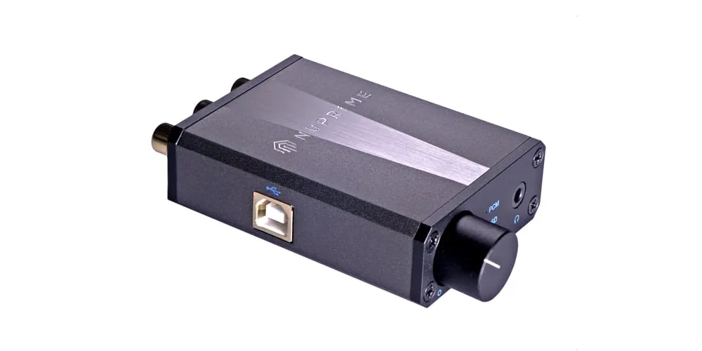NuPrime uDSD USB DAC koptelefoonversterker DSD256